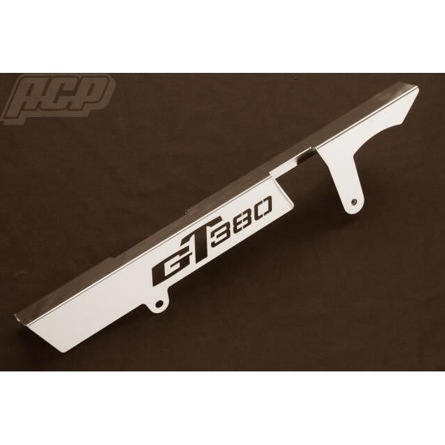 ACP:エーシーピー ACP GT380ロゴ入りメッキチェーンケース GT380