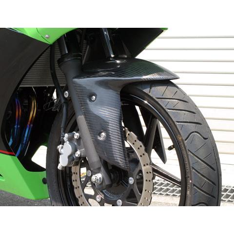 A-TECH エーテック フロントフェンダーSPL 素材：FRP／ブラック(FB) ニンジャ250SL KAWASAKI カワサキ フロントフェンダー フェンダー関連 外装_2