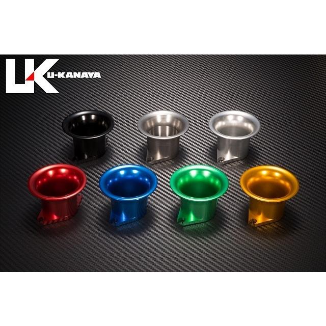 U-KANAYA（ユーカナヤ） アルミビレットエアファンネル カラー：レッド