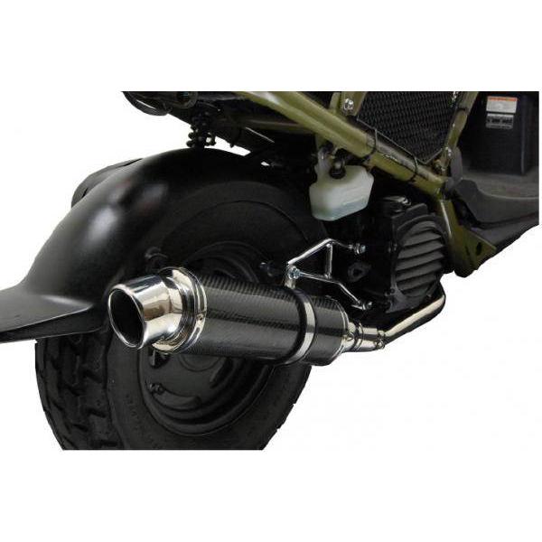 バイクパーツセンター カスタムカーボンマフラー クレアスクーピー