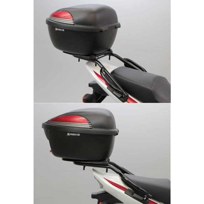 ENDURANCE エンデュランス タンデムグリップ付きキャリア＋リアボックスセット 30L CB400スーパーフォア CB400スーパーボルドール HONDA ホンダ