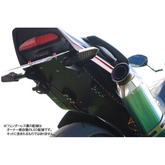 ZRX1200R バグース　フェンダーレスキット未使用 Bagus!（バグース） 一体式フェンダーレスキットブラック ZRX1200