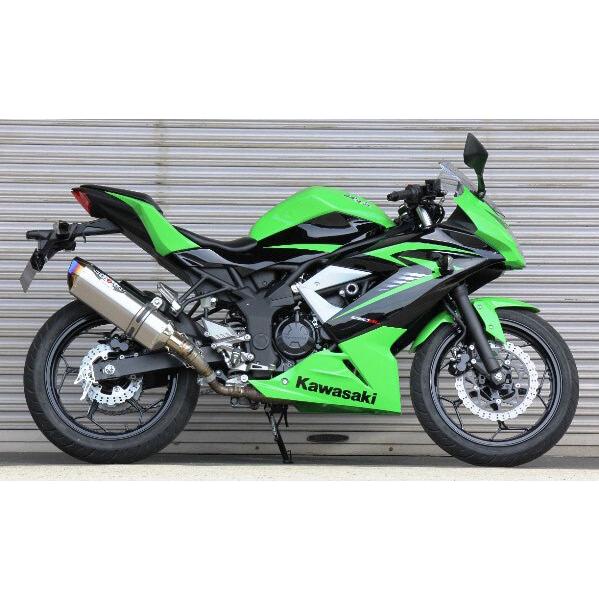 BEET ビート NASSERT(ナサート) Evolution TypeII スリップオン マフラー サイレンサータイプ：ステンブラック Ninja250SL Z250SL KAWASAKI カワサキ | BEET | 02
