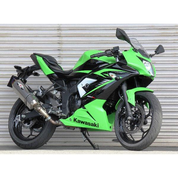 BEET ビート NASSERT(ナサート) Evolution TypeII スリップオン マフラー サイレンサータイプ：ステンブラック Ninja250SL Z250SL KAWASAKI カワサキ | BEET | 03