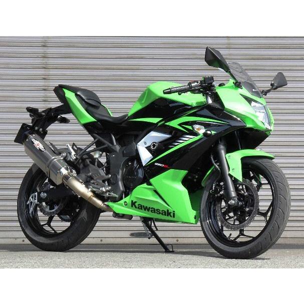 BEET ビート NASSERT(ナサート) Evolution TypeII フルエキゾーストマフラー サイレンサータイプ：ブルーチタン Ninja250SL Z250SL KAWASAKI カワサキ マフラー | BEET | 12