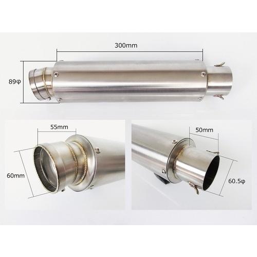 U-CP ユーシーピー 汎用ステンレスレーシングサイレンサー 補修・汎用サイレンサー マフラー | UーCP | 01