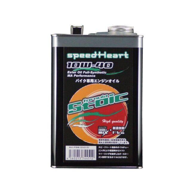 Speed Heart スピードハート フォーミュラストイック 10W-40 容量：1L 4サイクルオイル オイル | ブランド登録なし | 02