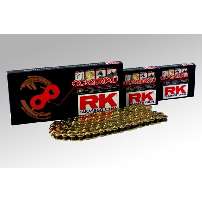 RK JAPAN RKジャパン GCレーシングゴールドチェーンシリーズ GC428MXU リンク数：116 チェーン 駆動系 | RK JAPAN