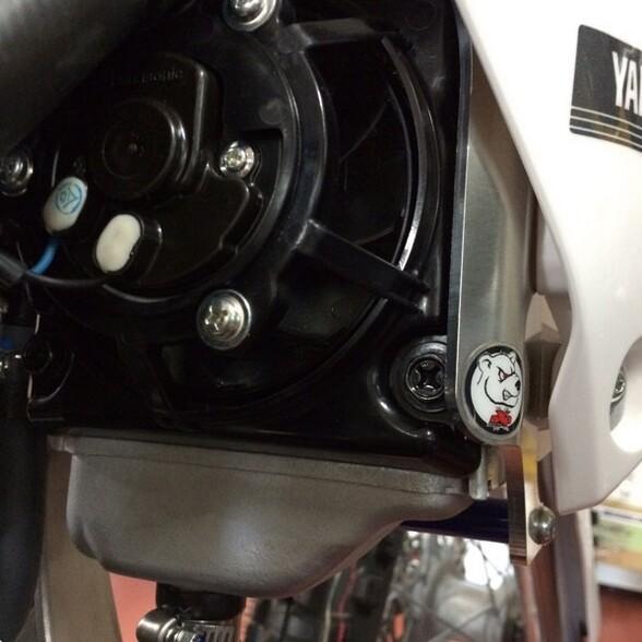 AXP RACING エーエックスピーレーシング ラジエターガード WR250R WR250X (モタード) YAMAHA ヤマハ ラジエーターコアガード・オイルクーラーコアガードの画像
