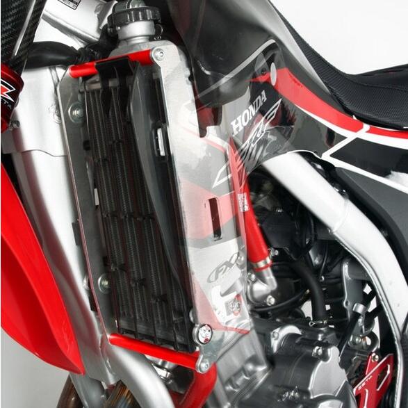 AXP RACING エーエックスピーレーシング ラジエターガード WR250R WR250X (モタード) YAMAHA ヤマハ ラジエーターコアガード・オイルクーラーコアガードの画像
