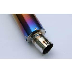 K2TEC ケイツーテック 汎用サイレンサー ステンレス STD カール 固定方法：バンド止め / 外径・筒長・差込径/パンチング内径：86・380・60.5/P60 マフラー_2