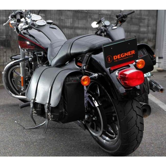 DEGNER（デグナー） ナイロンダブルサドルバッグ サイドバッグ 車体用