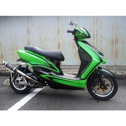M-DESIGN エムデザイン フロントマスク 素材：FRPカーボン シグナスX