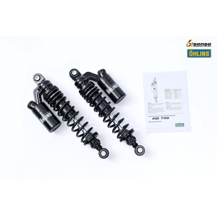 オーリンズサスペンション　スポーツスターファミリー OHLINS（オーリンズ） リアサスペンション ブラックラインシリーズ