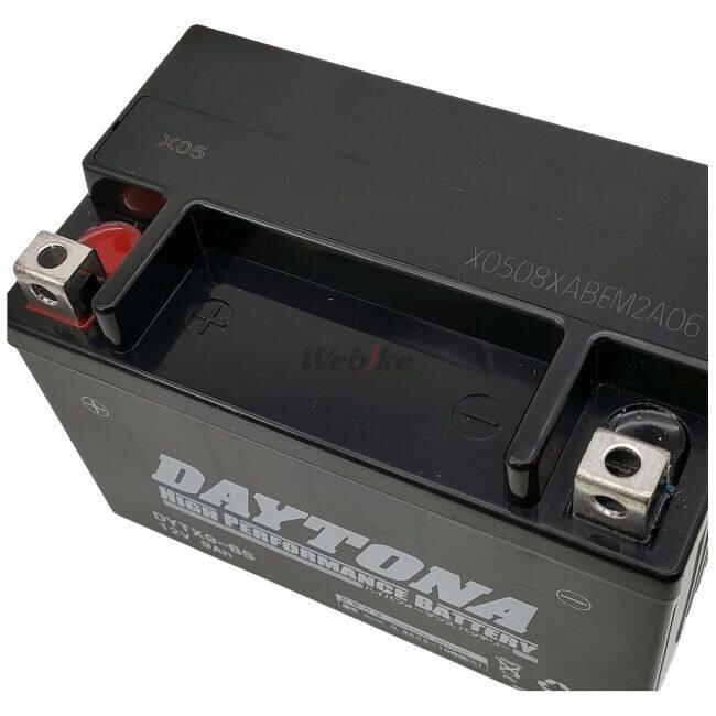 DAYTONA デイトナ ハイパフォーマンスバッテリー 液入り充電済 【DYTX9-BS】 HONDA ホンダ KAWASAKI カワサキ SUZUKI スズキ YAMAHA ヤマハ 鉛系バッテリー | DAYTONA（バイク用品） | 02