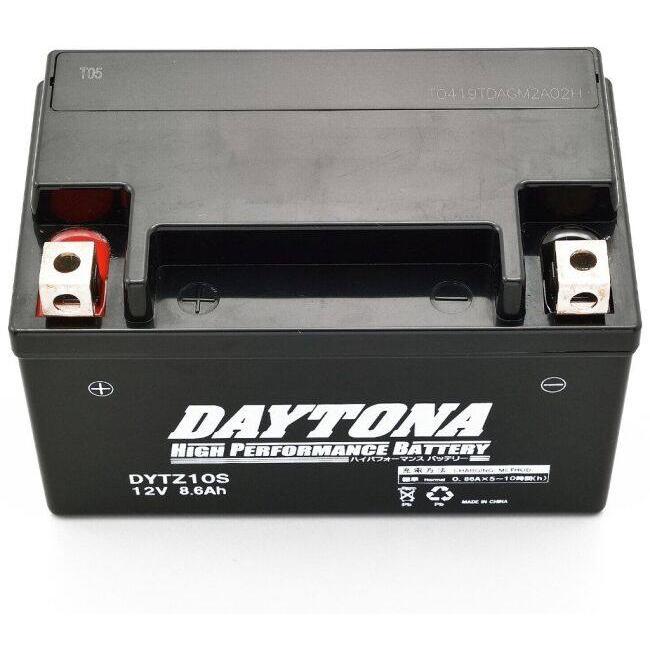 DAYTONA デイトナ ハイパフォーマンスバッテリー 液入り充電済 【DYTZ10S】 HONDA ホンダ KAWASAKI カワサキ SUZUKI スズキ YAMAHA ヤマハ 鉛系バッテリー | DAYTONA（バイク用品） | 01