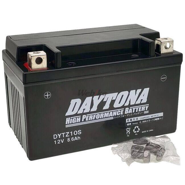 DAYTONA デイトナ ハイパフォーマンスバッテリー 液入り充電済 【DYTZ10S】 HONDA ホンダ KAWASAKI カワサキ SUZUKI スズキ YAMAHA ヤマハ 鉛系バッテリー | DAYTONA（バイク用品） | 03