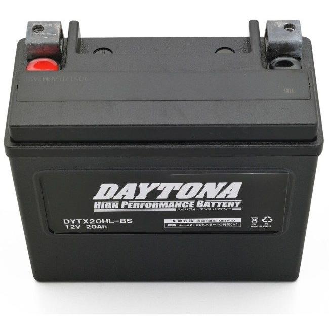 DAYTONA DAYTONA:デイトナ ハイパフォーマンスバッテリー 液入り充電済 【DYTX20HL-BS】｜webike｜02