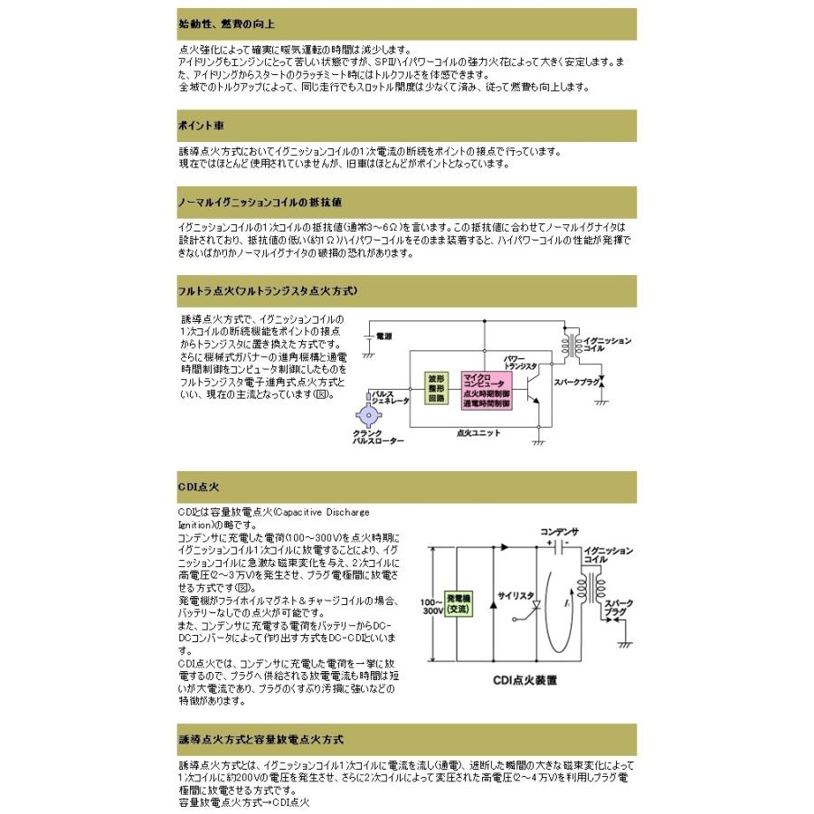ASウオタニ ASウオタニ:エーエスウオタニ SPIIハイパワーコイルセット(1Pコード付)|webike|06