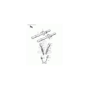 CMS シーエムエス バルブ、排気 (Valve，exhaust) KZ900 KAWASAKI