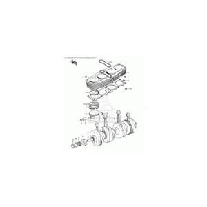 CMS シーエムエス シリンダーガスケット、ゴム (Cylinder Gasket，rubber) KZ900 KAWASAKI カワサキ エンジンガスケット エンジンパーツ エンジン