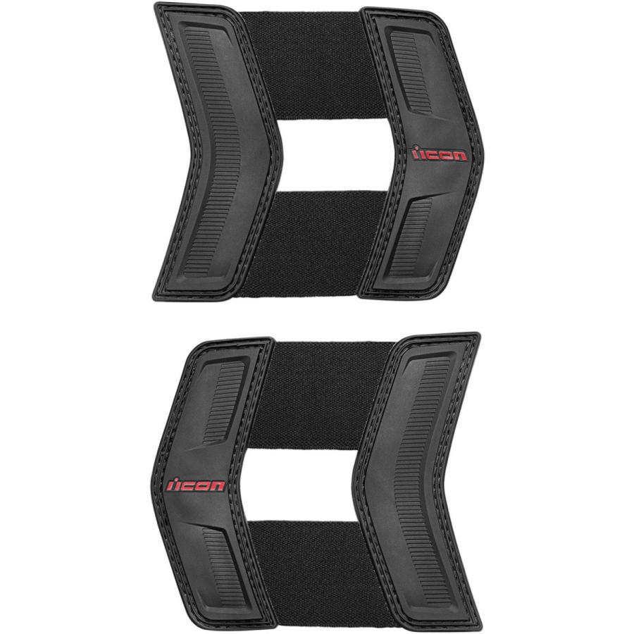 ICON アイコン STRYKER WAISTSTRAP ストライカー・ウェストストラップ カラー：ブラック／レッド その他プロテクター プロテクター | icon（ヘルメット）