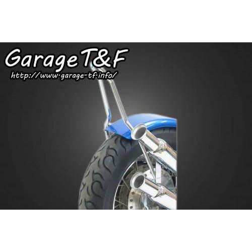 Garage T＆F ガレージ シーシーバー ショートタイプ カラー：メッキ