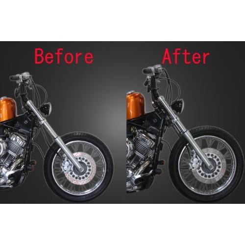 ガレージt&f/ドラッグスター250/リジットツインサスペンション/230mm Garage T＆F ガレージT&F ドラッグスター250 リジットツイン