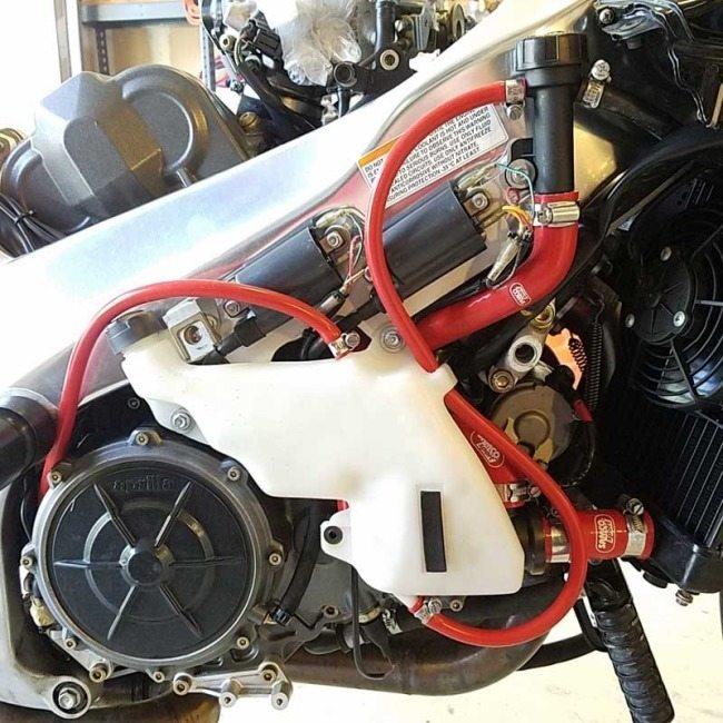 SAMCO SPORT サムコスポーツ クーラントホース(ラジエーターホース) カラー：パープル(限定色) RSV 1000 Mille Tuono APRILIA アプリリア ラジエーターの画像
