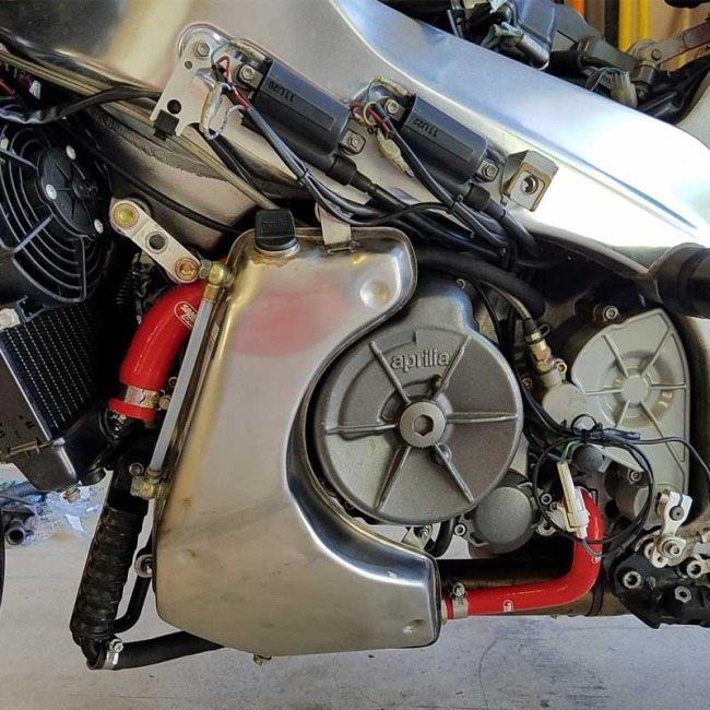 SAMCO SPORT サムコスポーツ クーラントホース(ラジエーターホース) カラー：パープル(限定色) RSV 1000 Mille Tuono APRILIA アプリリア ラジエーターの画像
