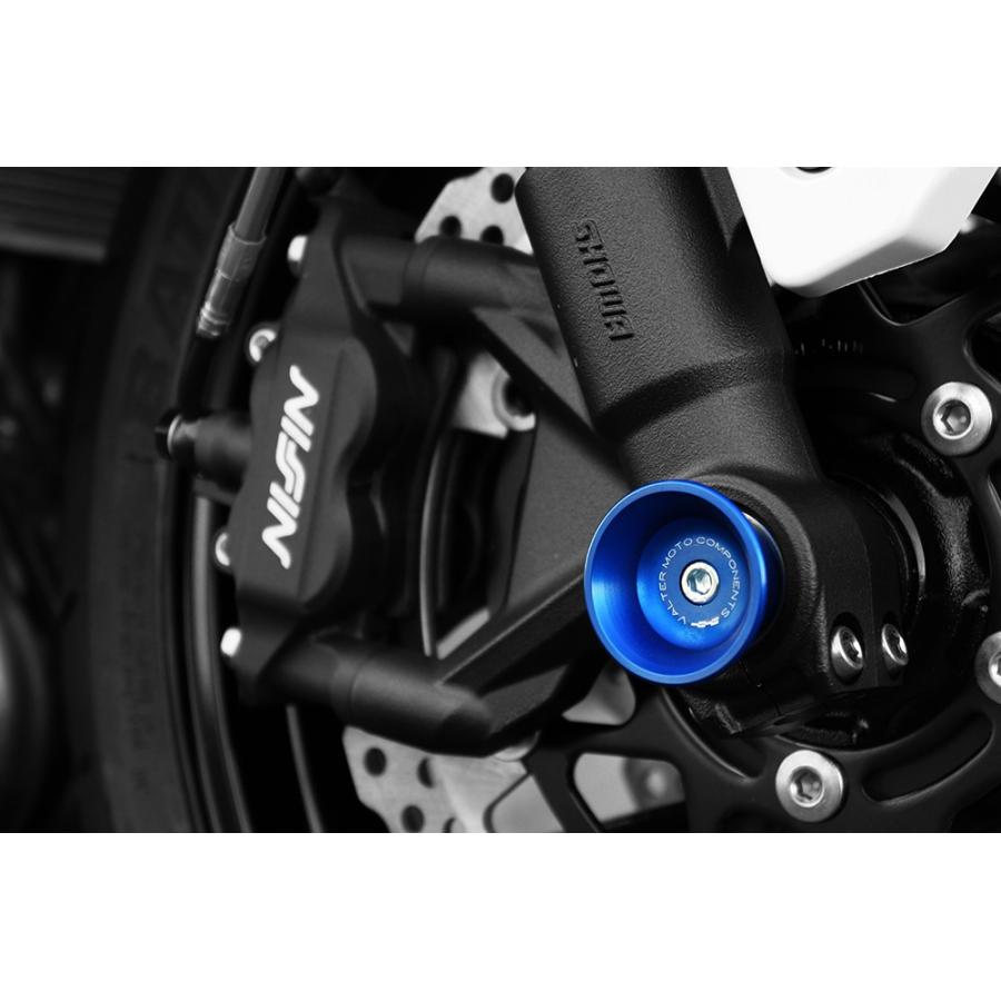 Valter Moto Components バルターモトコンポーネンツ アクスルスライダー カラー：ブルー ZX-10R KAWASAKI カワサキ フレーム | Valter Moto Components | 01