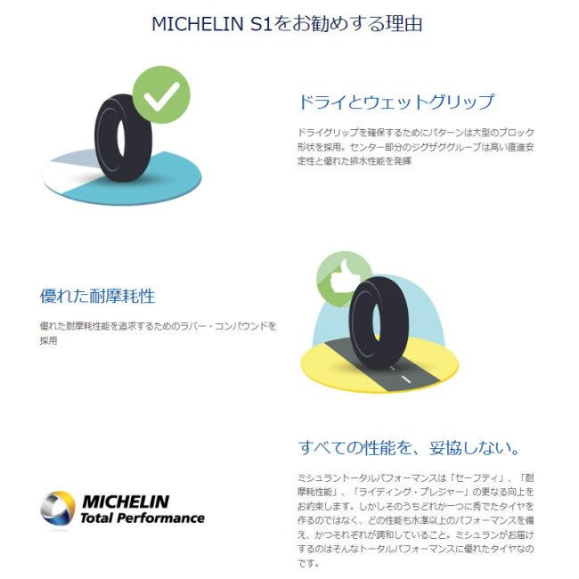 MICHELIN ミシュラン S1【3.50-10 59J REINF TL/TT】タイヤ｜webike｜02