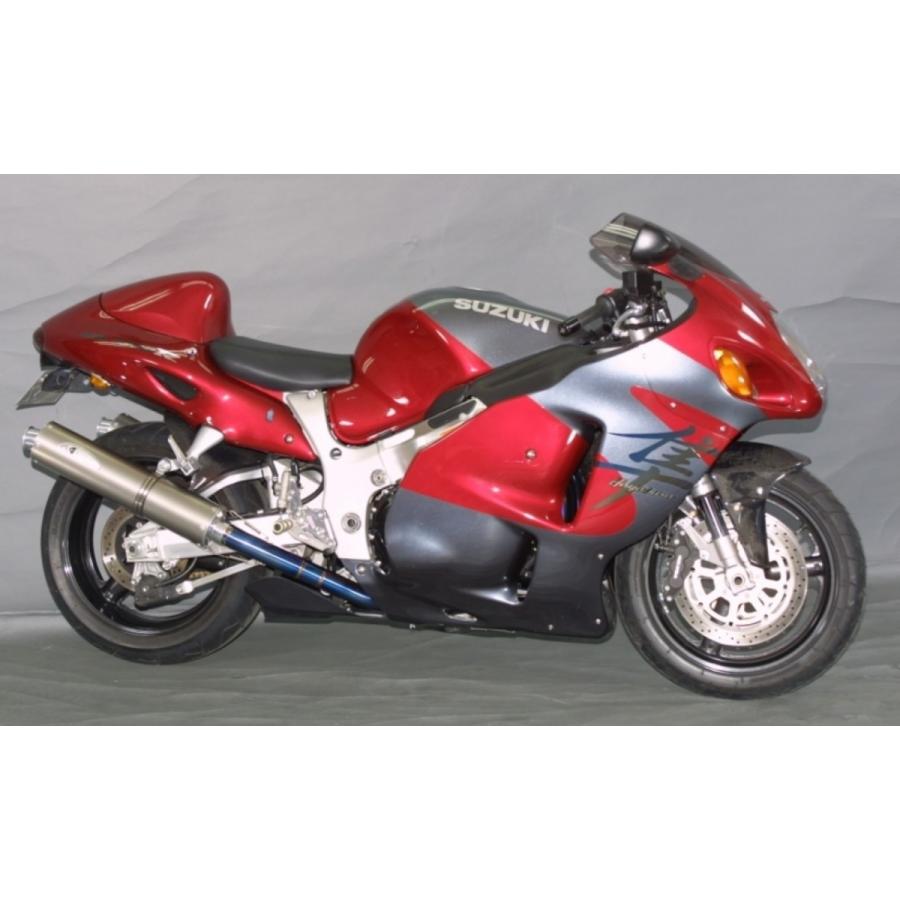 K-FACTORY ケイファクトリー フルエキゾーストマフラー 2本出しSD GSX1300R 隼 SUZUKI スズキ マフラー