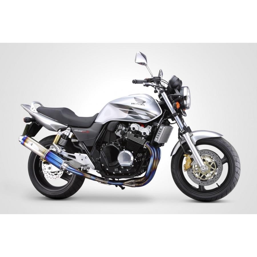 K-FACTORY K-FACTORY:ケイファクトリー:Kファクトリー チタン フルエキゾーストマフラー 1本出し CB400SF VTEC｜webike