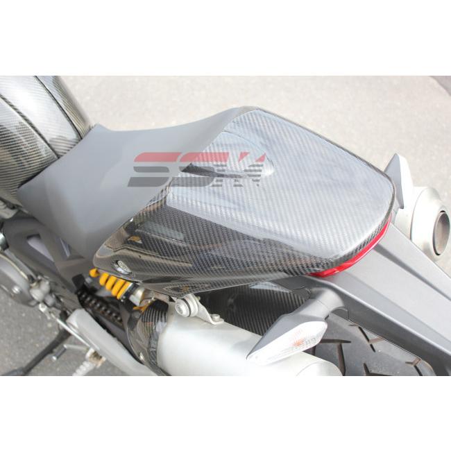 SPEEDRA スピードラ シングルシートカウル タイプ：綾織り艶あり MONSTER1100/S MONSTER696 MONSTER796 DUCATI ドゥカティ シート関連 外装の画像