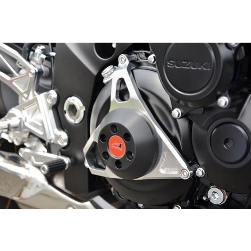 AGRAS アグラス レーシングスライダー ジュラコンカラー：ホワイト KATANA GSX-S1000 GSX-S1000F SUZUKI スズキ エンジンスライダー・フレームスライダー