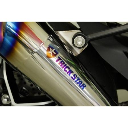 Ninja H2トリックスターレーシング スリップオンマフラTRICK STAR トリックスター / Ninja H2 CARBON 政府認証スリップオンマフラー IKAZUCHI