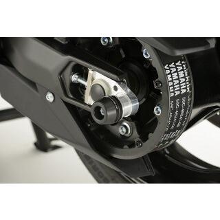 OVER オーヴァー リアアクスルスライダー TMAX530 YZF-R1 YAMAHA ヤマハ アクスルスライダー フレームの画像