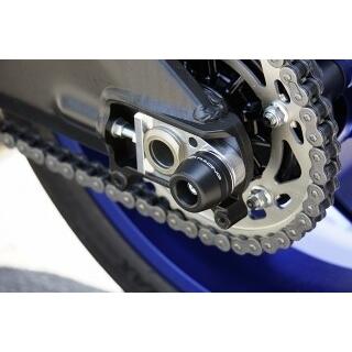 OVER オーヴァー リアアクスルスライダー TMAX530 YZF-R1 YAMAHA ヤマハ アクスルスライダー フレームの画像