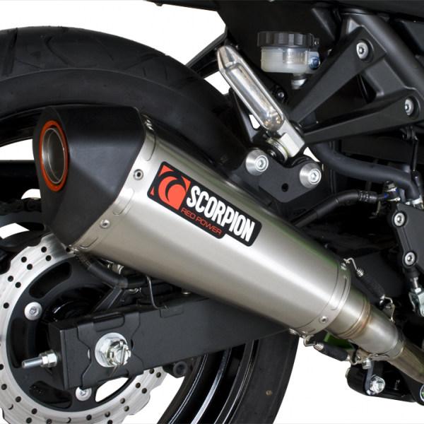 SCORPION スコーピオン セルケトテーパー スリップオンマフラー Ninja250R KAWASAKI カワサキ マフラーの画像
