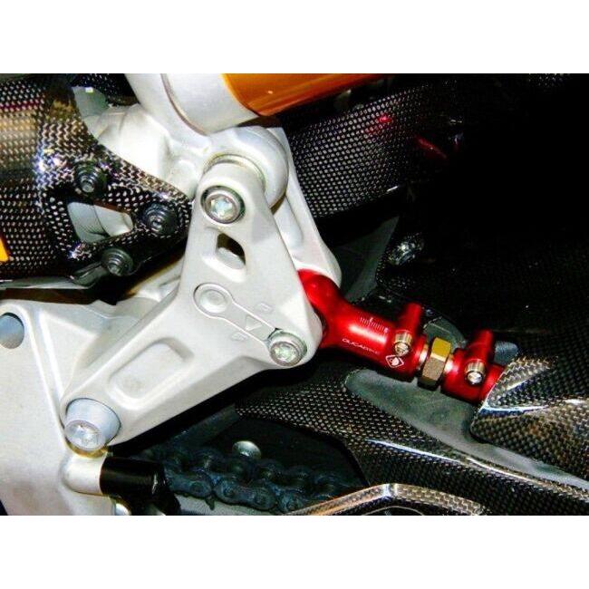 DUCABIKE (DBK) ドゥカバイク (ディービーケー) アジャスタブル リンクロッド カラー：レッド DUCATI ドゥカティ 車高調キット・リンク サスペンション 足回り | ブランド登録なし | 06