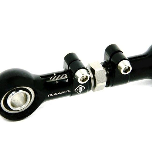 DUCABIKE (DBK) ドゥカバイク (ディービーケー) アジャスタブル リンクロッド カラー：ブラック DUCATI ドゥカティ 車高調キット・リンク サスペンション | ブランド登録なし | 02