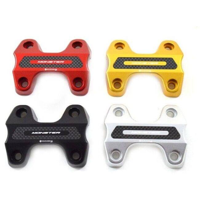 DUCABIKE (DBK) ドゥカバイク (ディービーケー) ハンドルバークランプ カラー：ブラック MONSTER 797 821 DUCATI ドゥカティ ハンドルポスト・ハンドルライザー | DUCABIKE | 01
