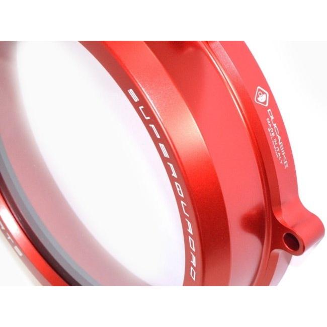 DUCABIKE (DBK) ドゥカバイク (ディービーケー) クリアークラッチカバー カラー：レッド DUCATI ドゥカティ クラッチカバー エンジンパーツ エンジン | ブランド登録なし | 03