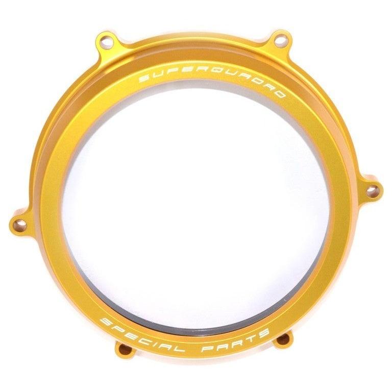 DUCABIKE (DBK) ドゥカバイク (ディービーケー) クリアークラッチカバー カラー：ゴールド DUCATI ドゥカティ クラッチカバー エンジンパーツ エンジン | ブランド登録なし