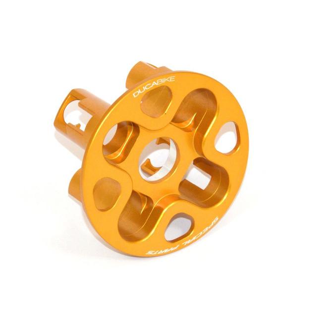 DUCABIKE (DBK) ドゥカバイク (ディービーケー) ワイヤーレバー式クラッチ用アウタープレッシャープレート カラー：ゴールド DUCATI ドゥカティ 駆動系 | ブランド登録なし | 02