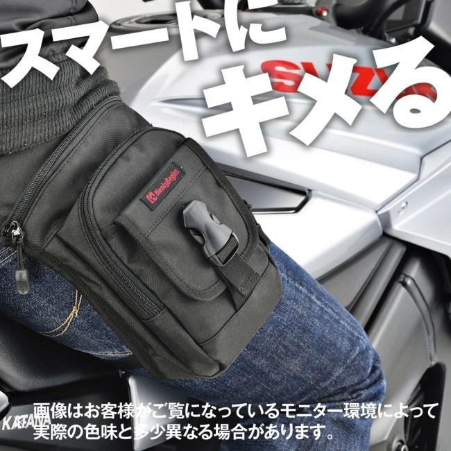 HenlyBegins（ヘンリービギンズ） ホルスターバッグ ファスナーカラー