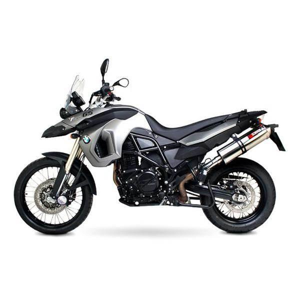 SCORPION スコーピオン ファクトリーオーバル スリップオンマフラー F800 GS BMW マフラーの画像