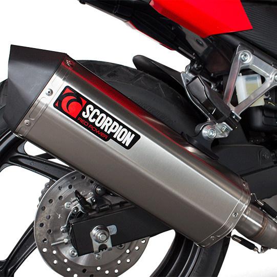 SCORPION スコーピオン セルケトパラレル スリップオンマフラー CBR300R HONDA ホンダ マフラーの画像