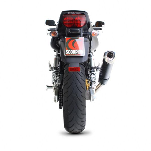 SCORPION スコーピオン ファクトリーオーバル スリップオンマフラー CB1300SF CB1300SB HONDA ホンダ マフラーの画像